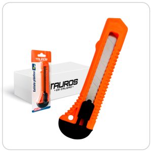 CAJA ESTILETE TAUROS 18 MM NARANJA EPT-010