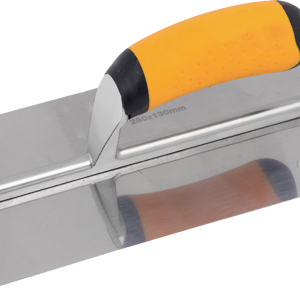 LIANA FIXTOP LISA MANGO CAUCHO 280 X 130 MM ACERO # 50