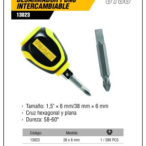 DESARMADOR FIXTOP PUNO INTERCAMBIABLE ESTRELLA PLANO