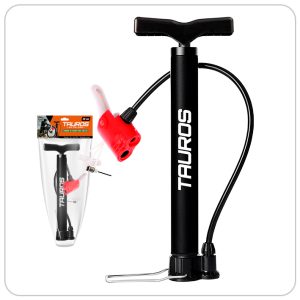 BOMBA TAUROS INFLAR 30 CM NEGRA