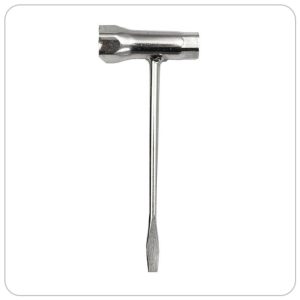 LLAVE BUJIA PUNTA PLANA # 13-19