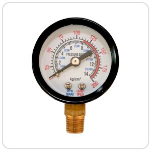 MANOMETRO 1/8-180 PSI P/COMPRESOR