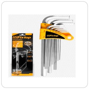 JUEGO HEXAGONOS FIXTOP 9 PCS STANDAR (1.5.MM-10.MM)